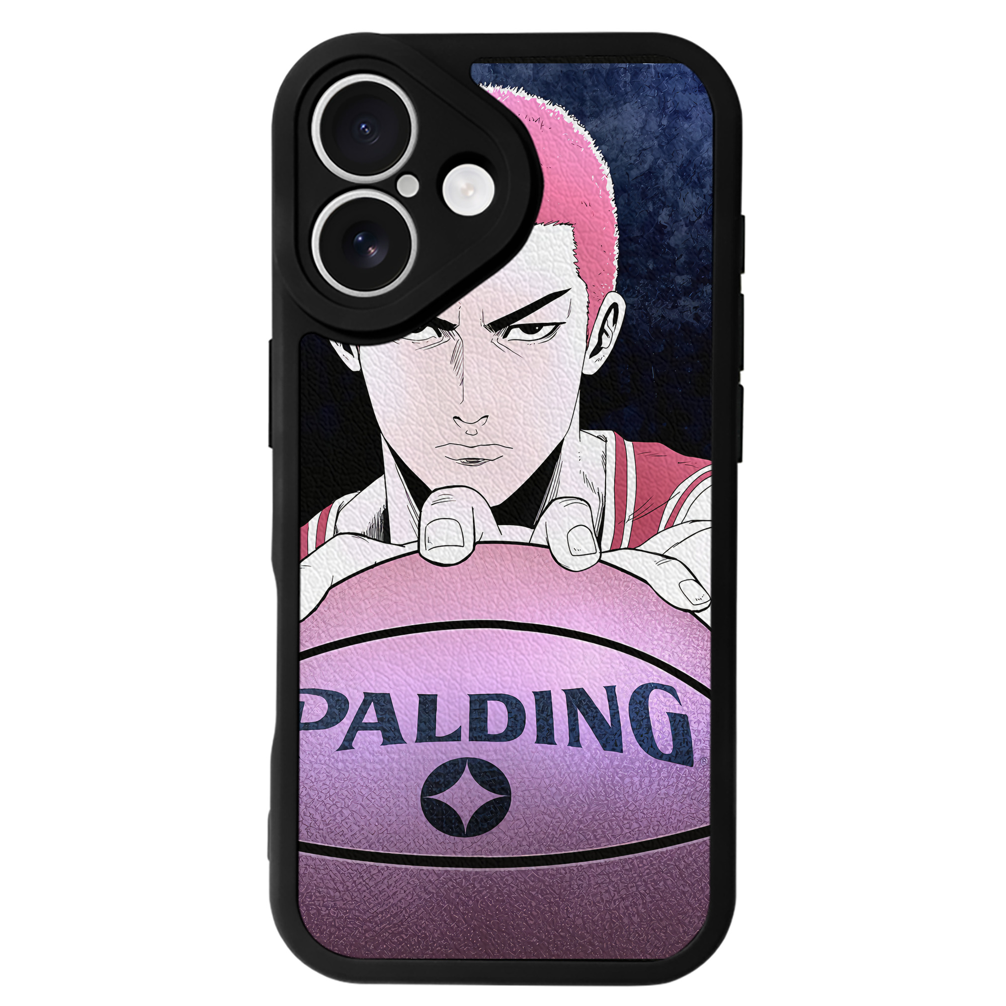 （画像用） SLAM DUNK／スラムダンク 【iPhone 16シリーズ対応】シリコンスマホケース（レザー調） 材質：シリコン